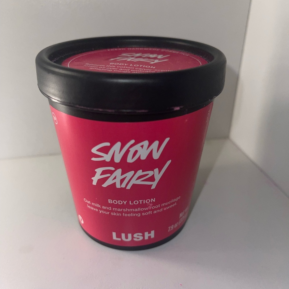 Lush snow fairy body lotion